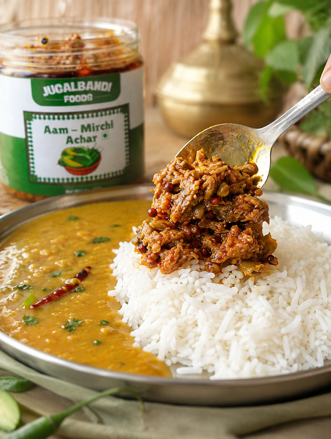 Aam Hari Mirch ka Achar