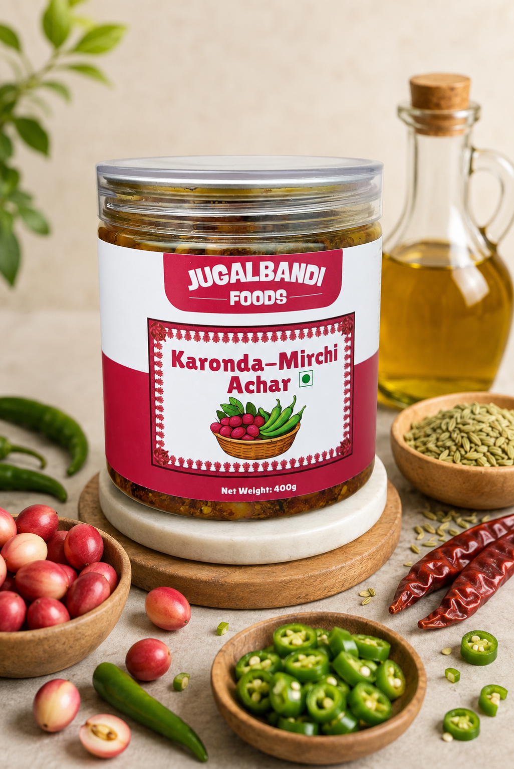 Karonda Mirchi Achaar